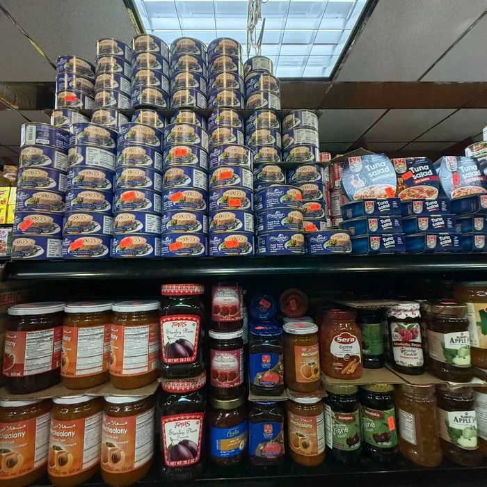 Specialty jams, fruit preserves, and canned tuna