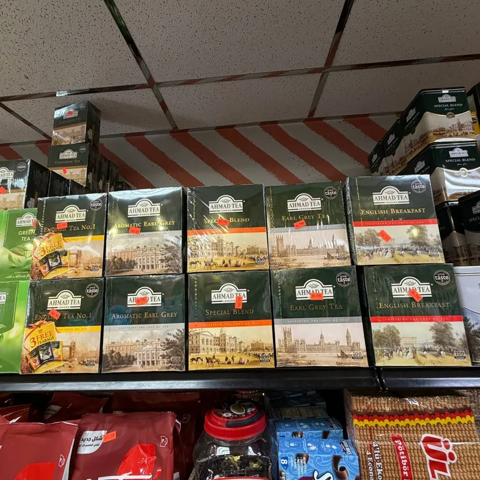 Ahmad Tea London and international tea selection