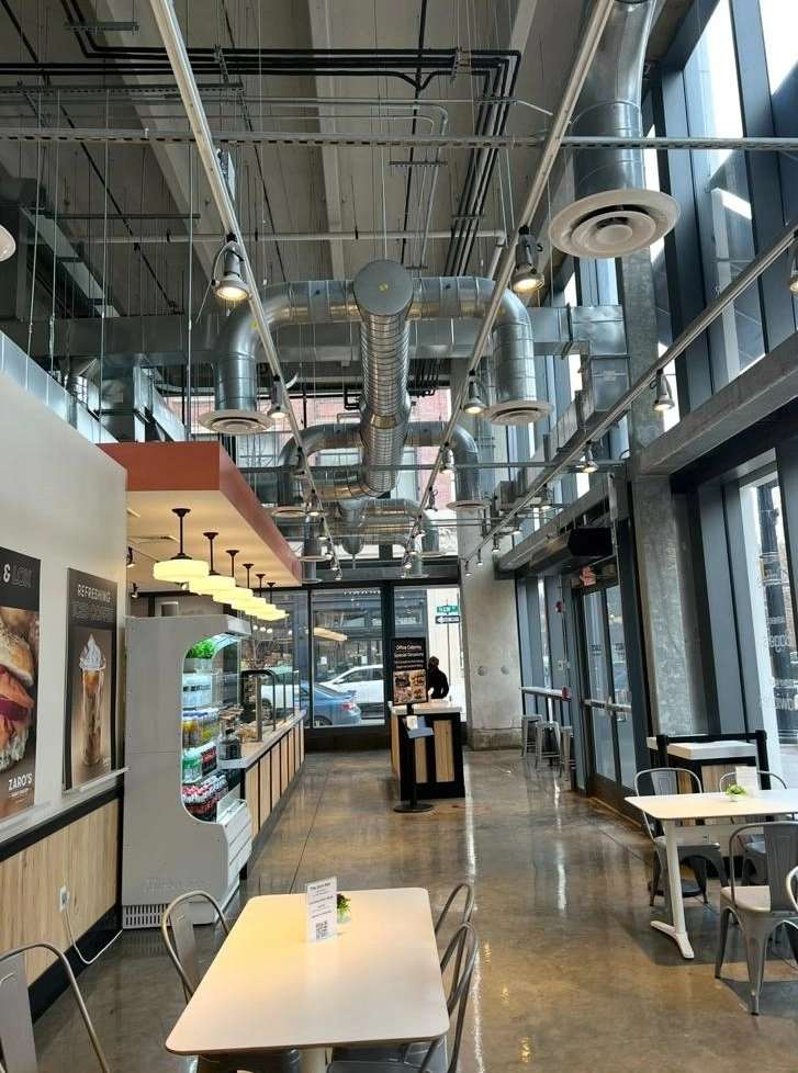 Commercial air conditioning ductwork and HVAC installation