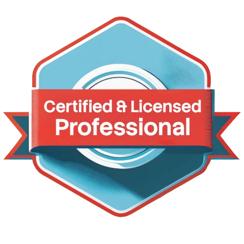 Certified and licensed professionals